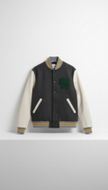 Varsity Jacket with Wool Blend