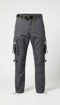 Nylon Cargo Pants with Tech Pockets